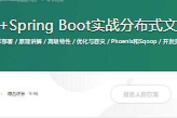 HBase+Spring Boot实战分布式文件存储