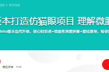 Dubbo主流版本打造仿猫眼项目 理解微服务核心思想