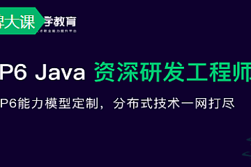 奈学P6-Java资深研发工程师一期