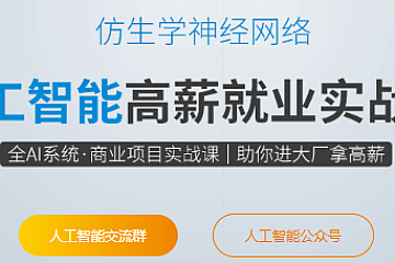 pp人工智能深度学习高薪就业班(第6期)|2023完结无密