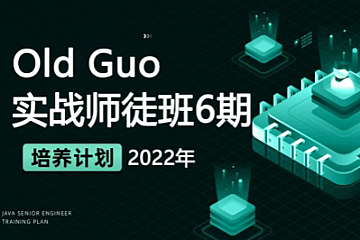 价值3999元 Old Guo 实战师徒班6期，2022年新版数据库培训课程 