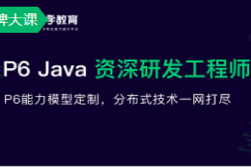 奈学P6-Java资深研发工程师13期|价值17999