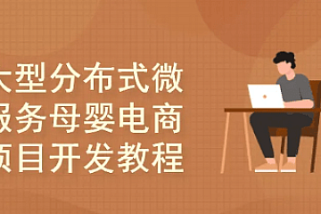 基于Spring Cloud Alibaba大型分布式微服务母婴电商项目开发实战教程