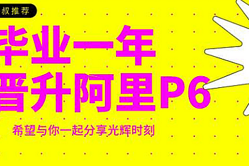 P6前端架构师的终极征程-踏浪阿里巅峰之路