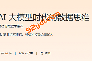 极客-玩转AI大模型时代的数据思维