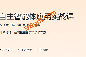 极客-LLM自主智能体应用实战课