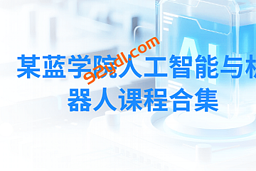 某蓝学院人工智能与机器人课程合集