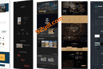 使用HTML CSS和JavaScript构建5个响应式网站(英文版)|Udemy