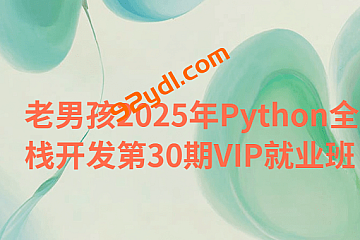 老男孩2025年Python全栈开发第30期VIP就业班